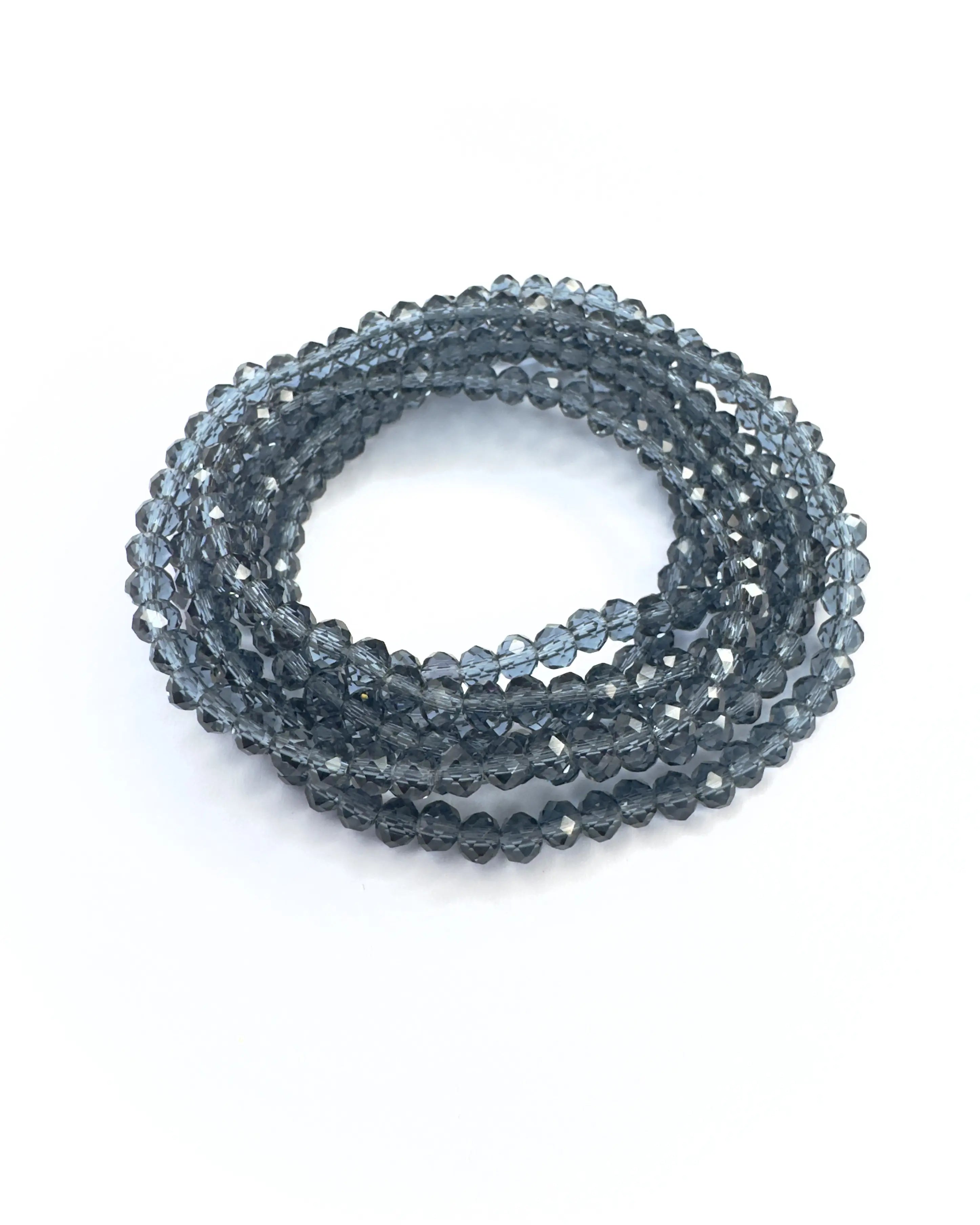 Collana lunga in vetro cristallo Essential