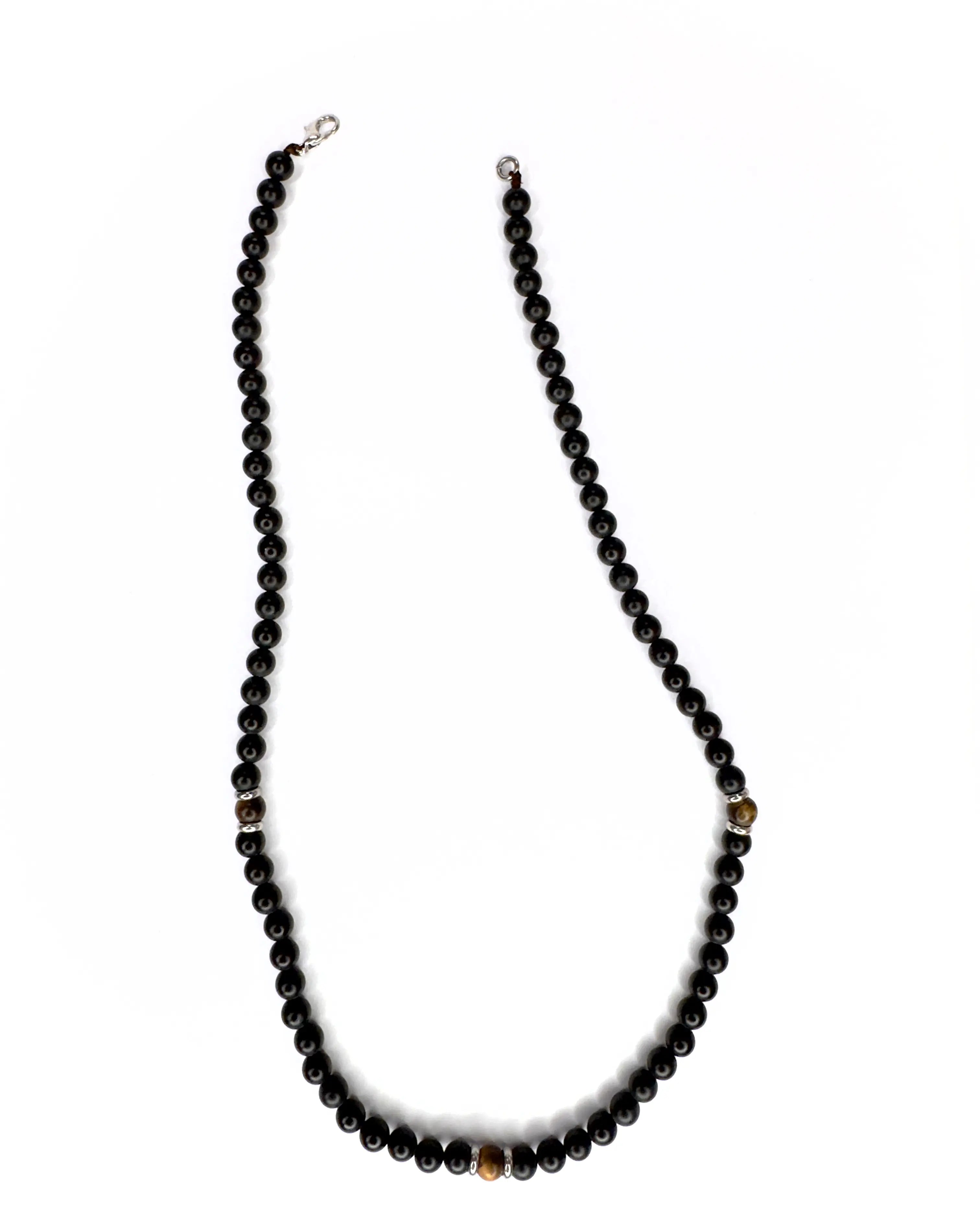 Collana unisex onice