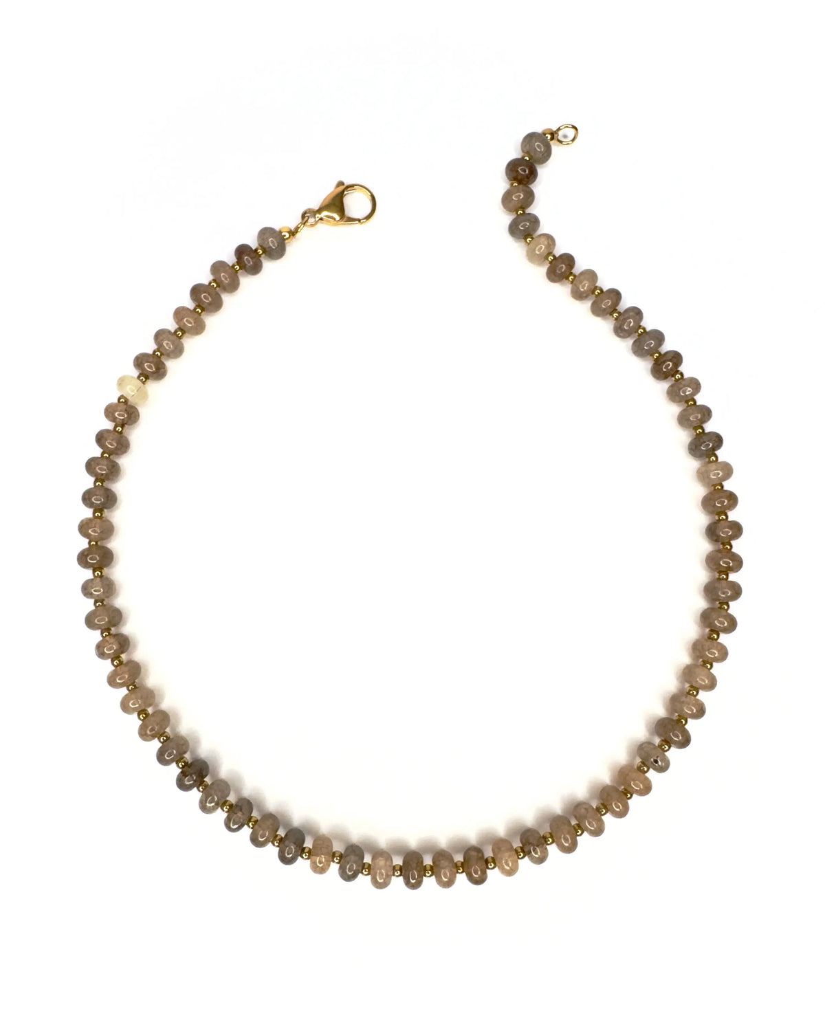 Collana girocollo rondelle Organic