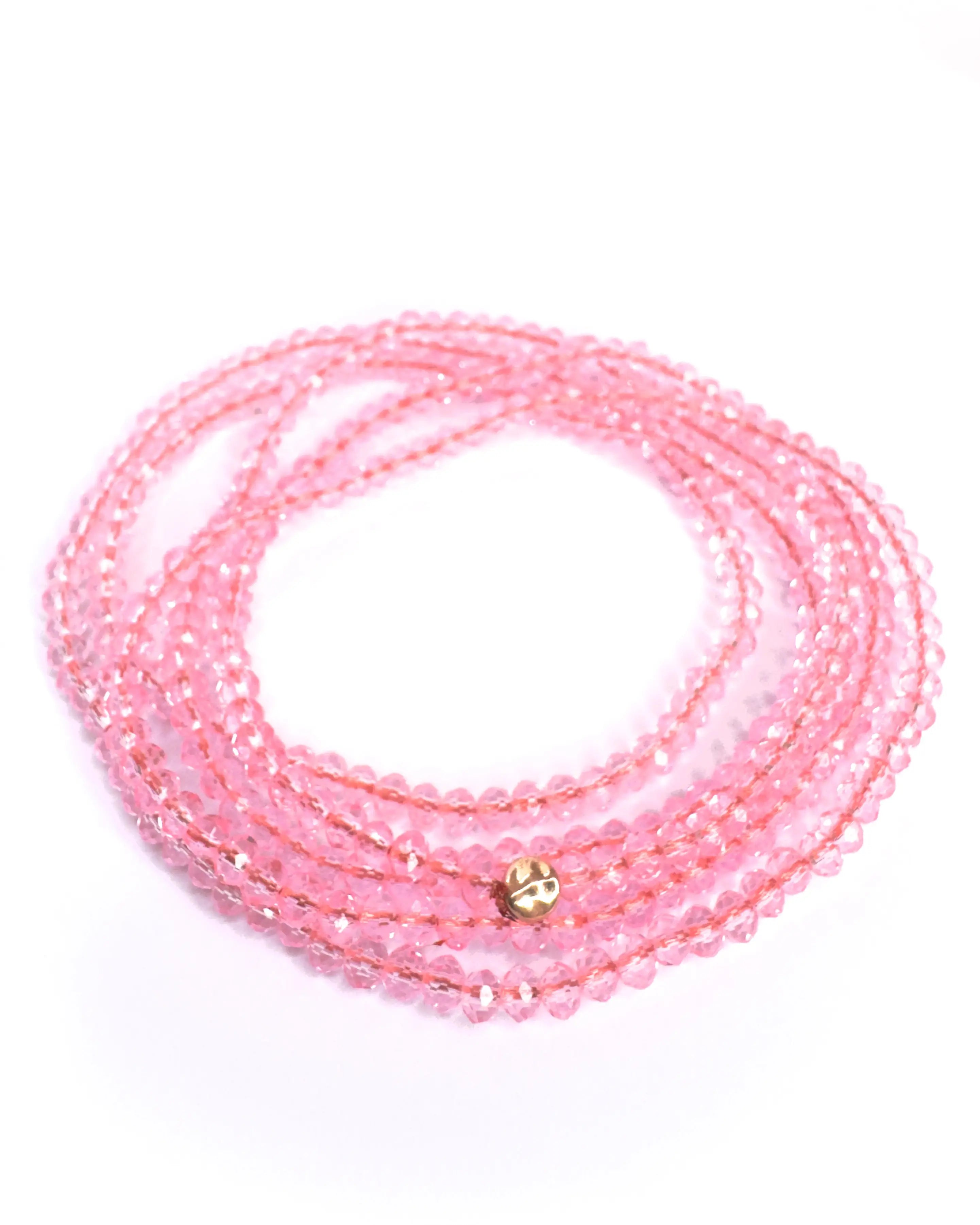 Collana lunga in vetro cristallo Essential
