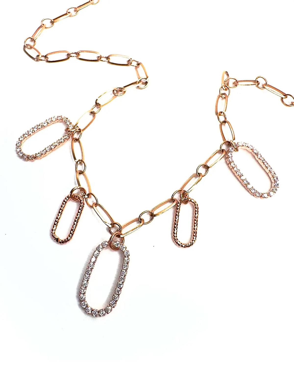 Collana Ovali Rose’
