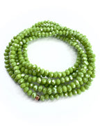 Collana lunga in vetro cristallo Essential