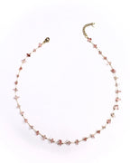Collana girocollo pietrine chips