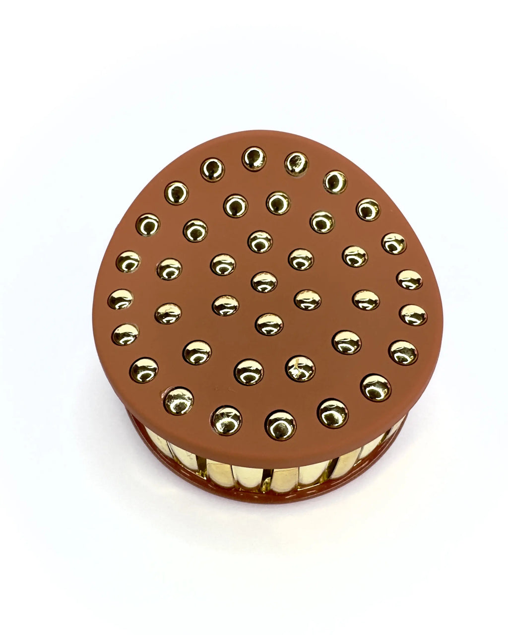 Pinza tonda con borchie