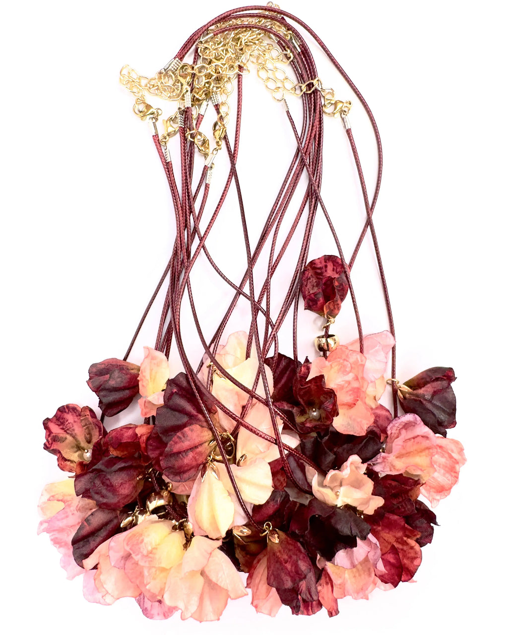 Collana cordino Botanic Petalo danzante