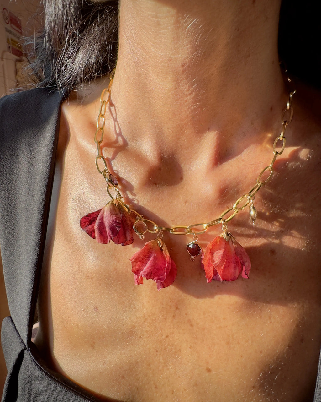 Collana Botanic riflessi di Petalo