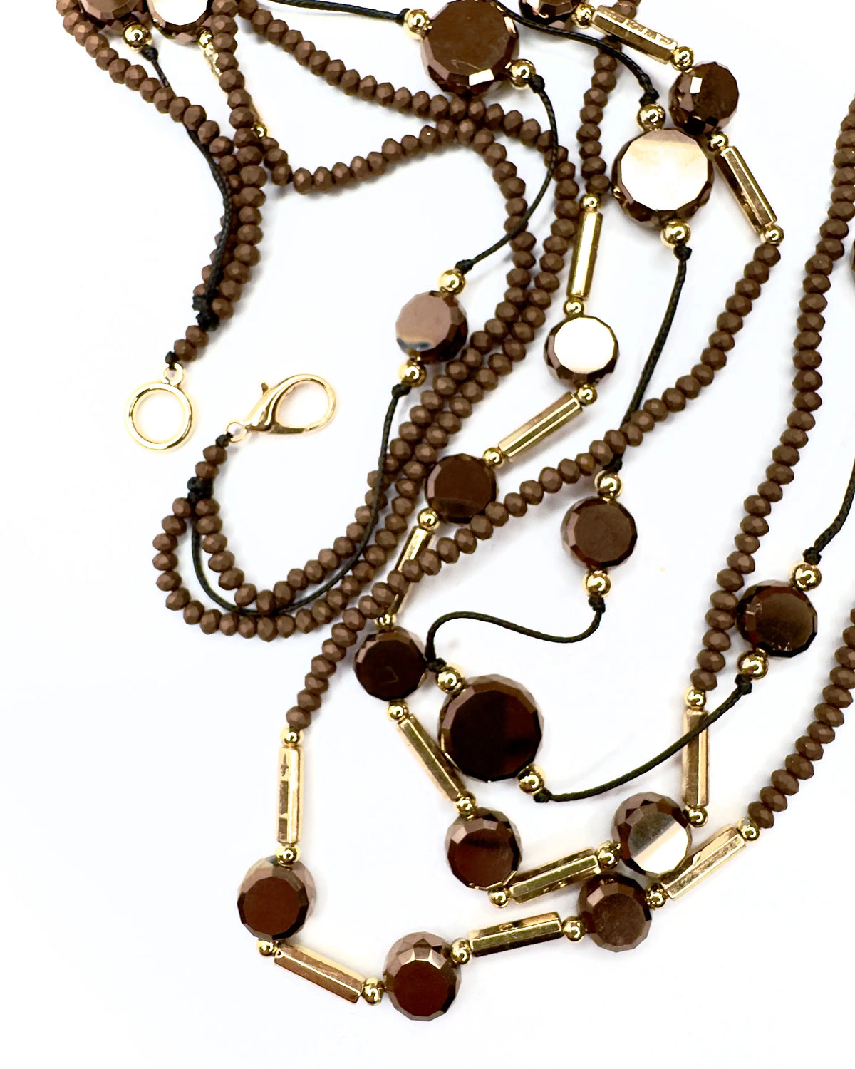Collana multifilo Rapsodia