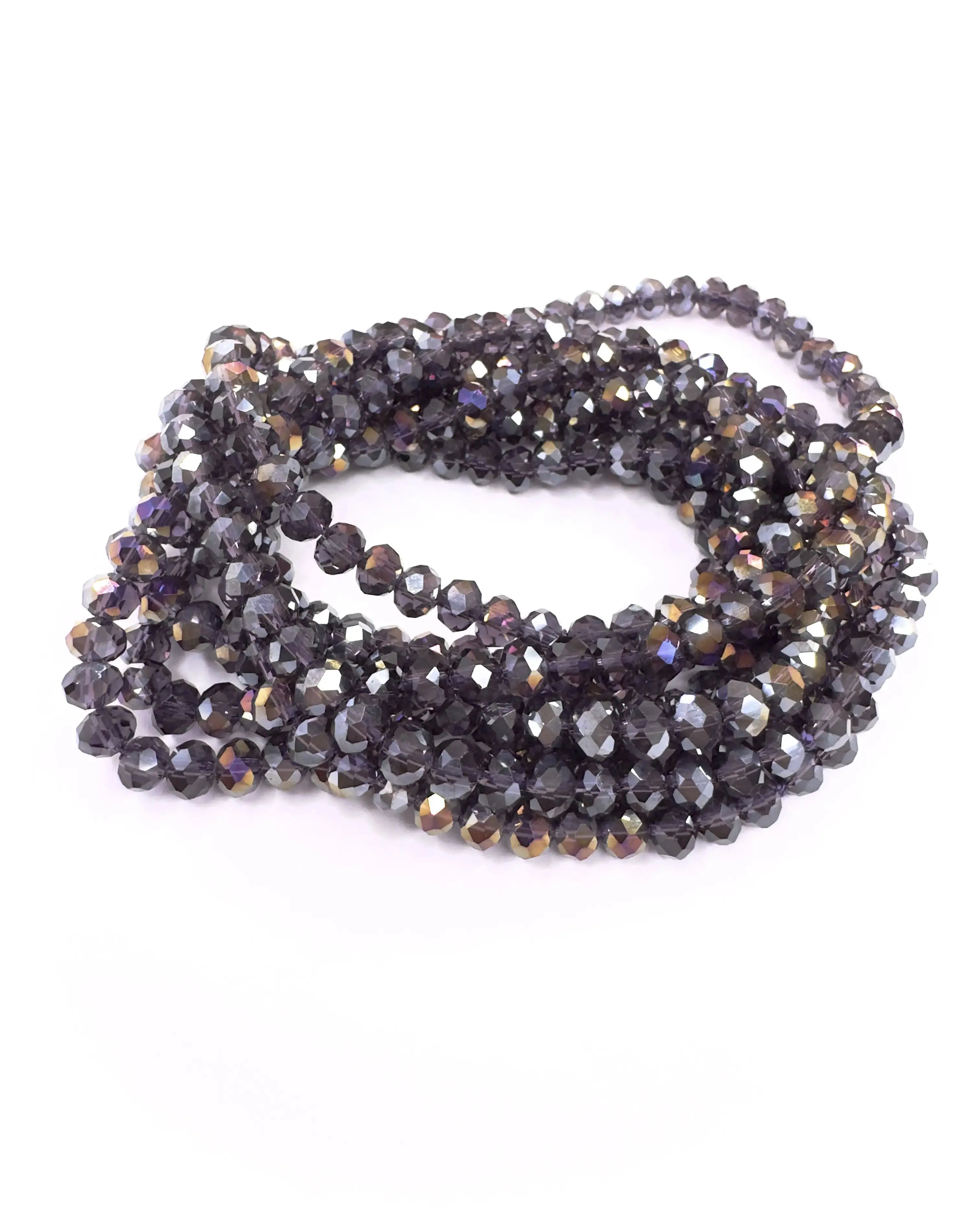 Collana Lunga in vetro cristallo Pure