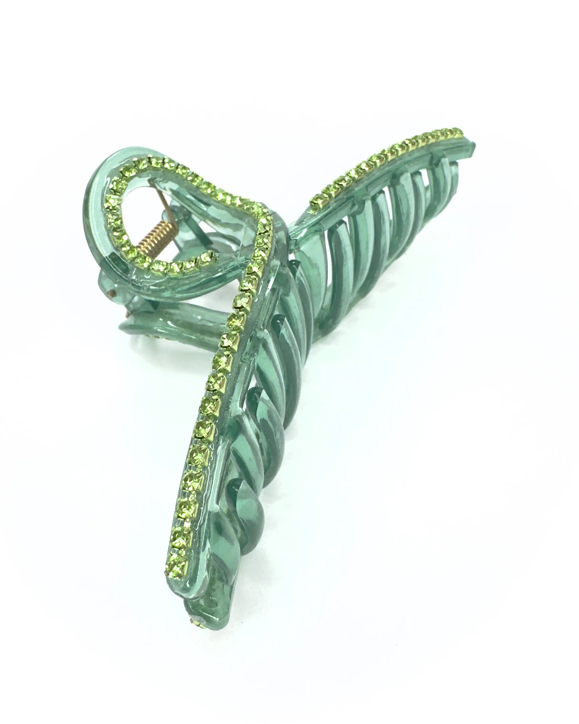 Pinza nodo con strass