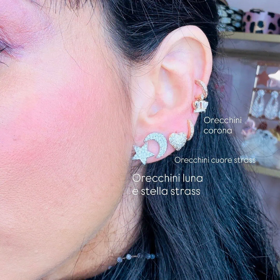 Orecchini corona