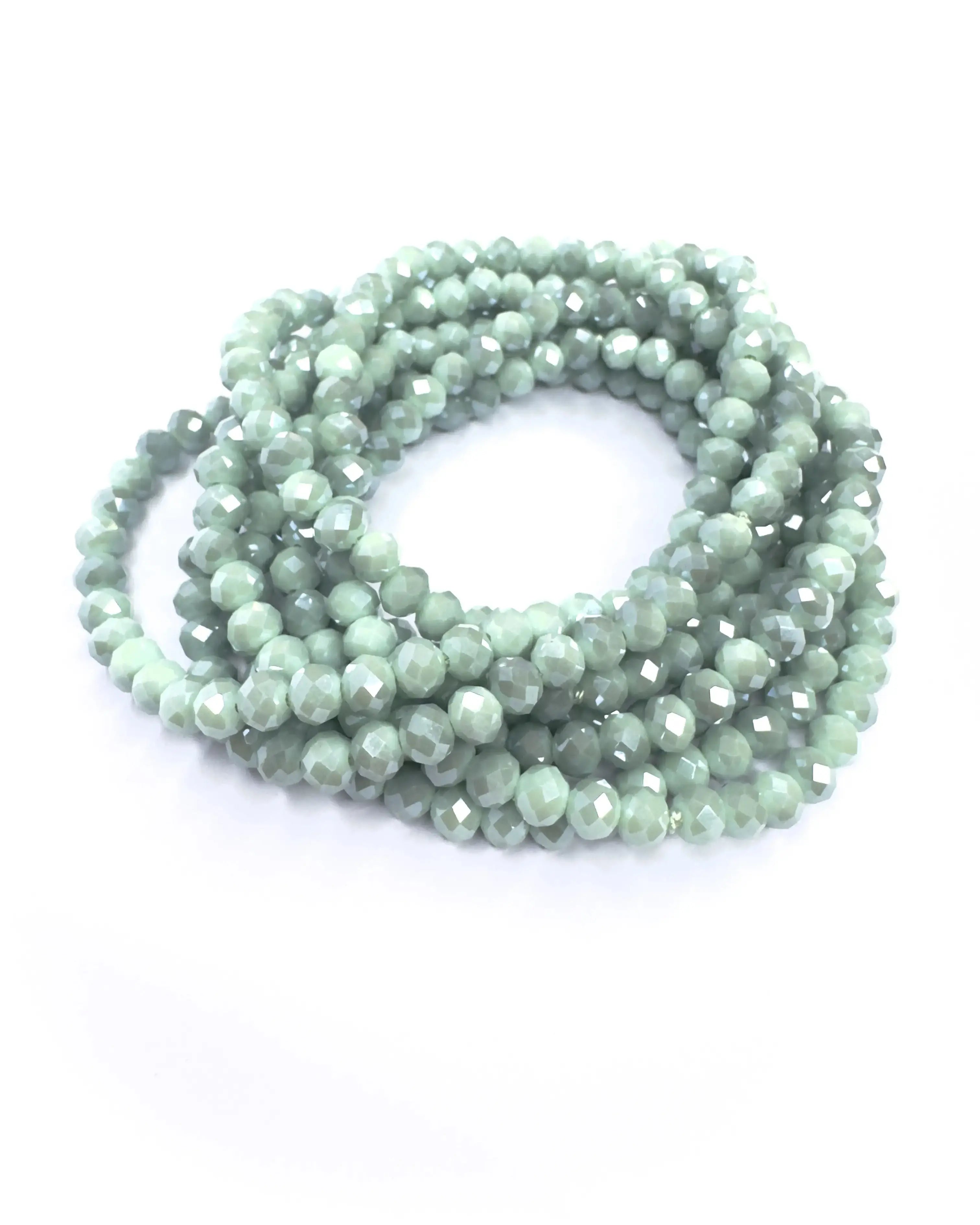 Collana Lunga in vetro cristallo Pure