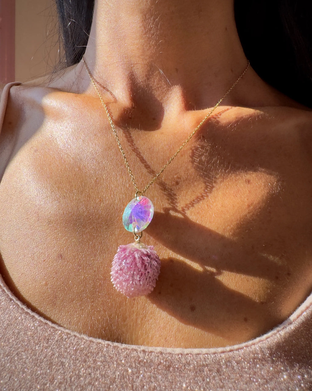 Collana Botanic mora di gelso