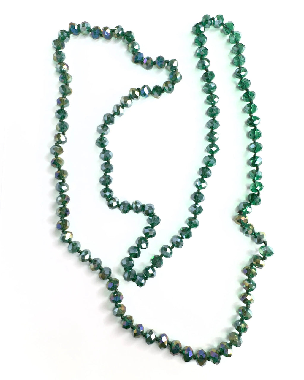 Collana lunga in vetro Cristallo