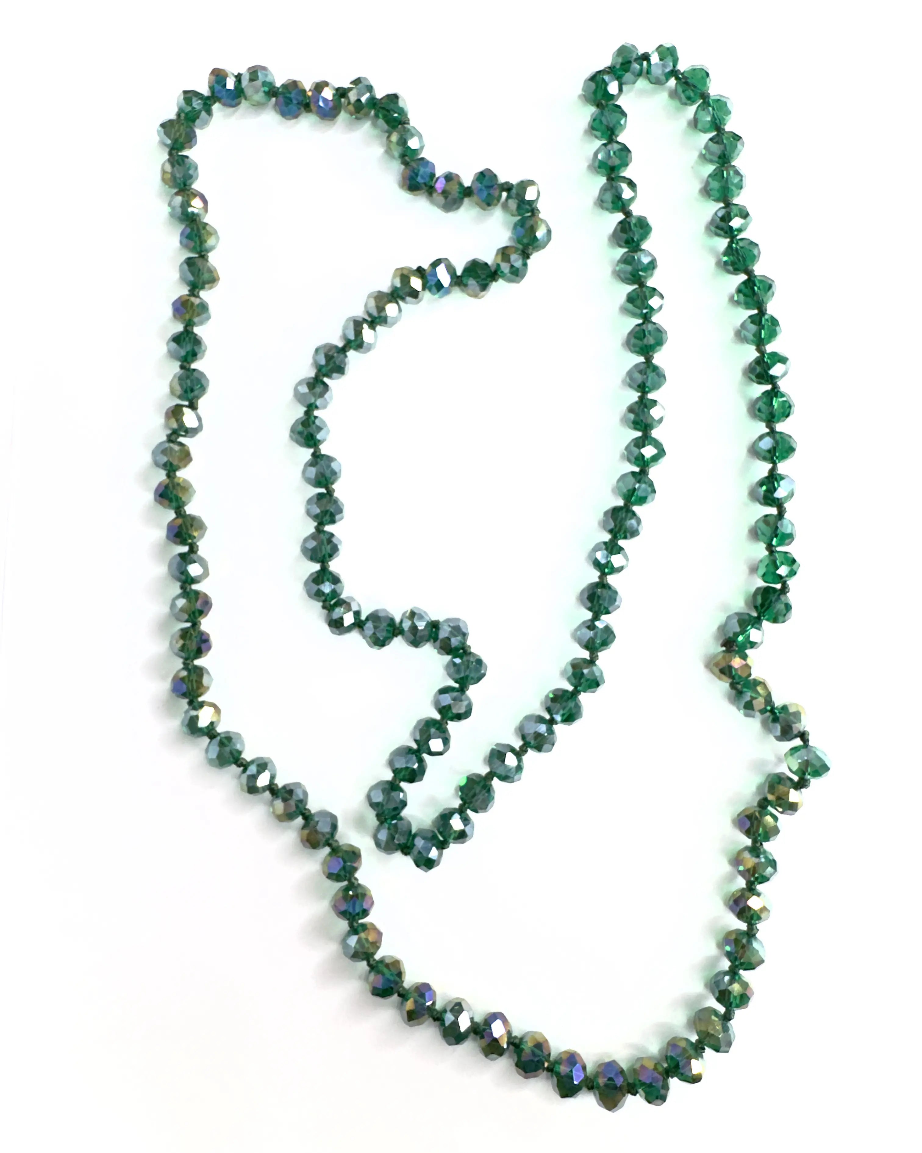 Collana lunga in vetro Cristallo