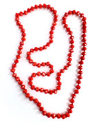 Collana lunga in vetro Cristallo