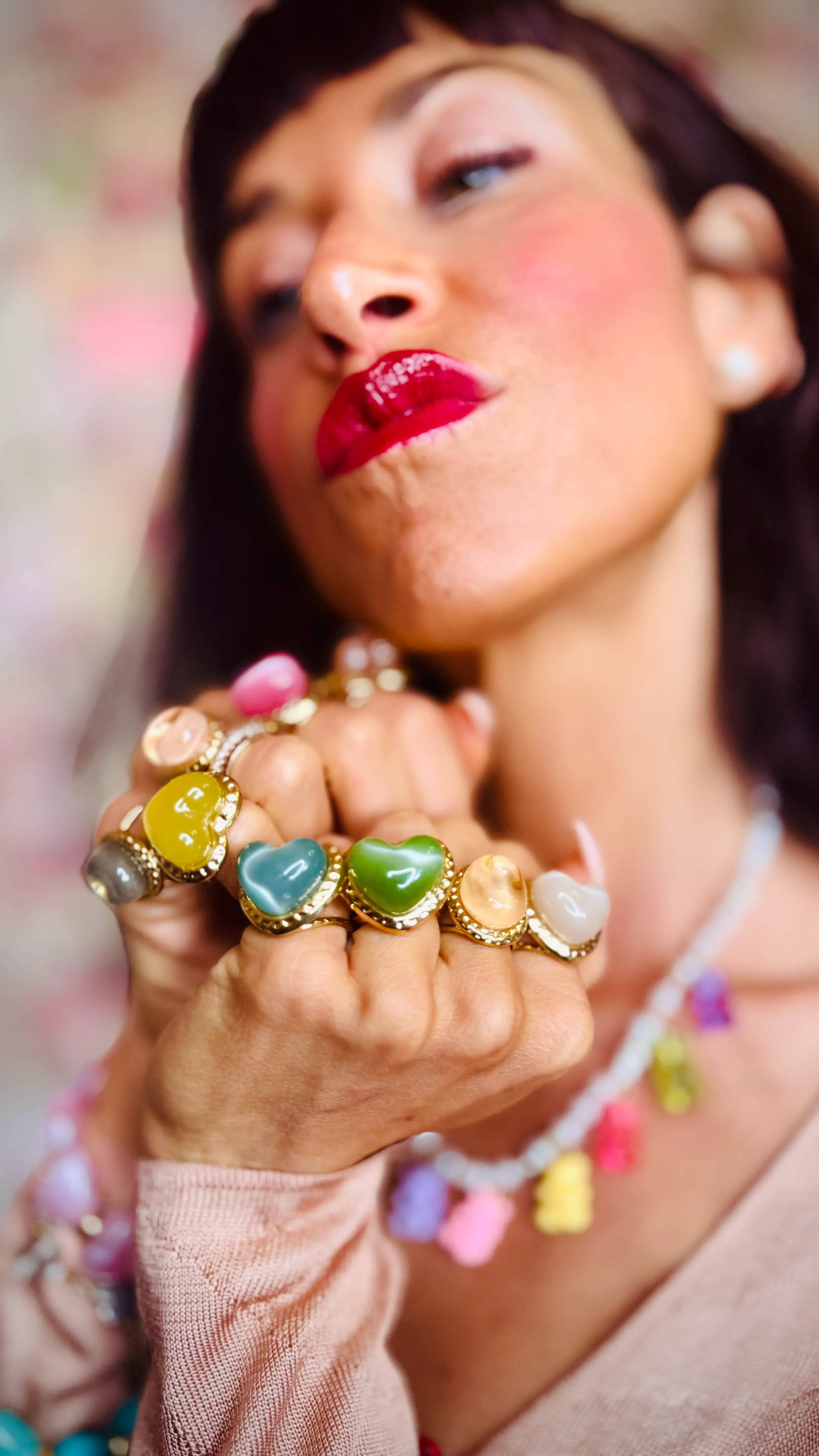 Anello Jelly Cuore