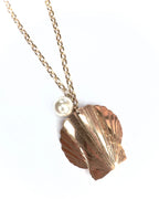 Collana lunga Conchiglia e perla
