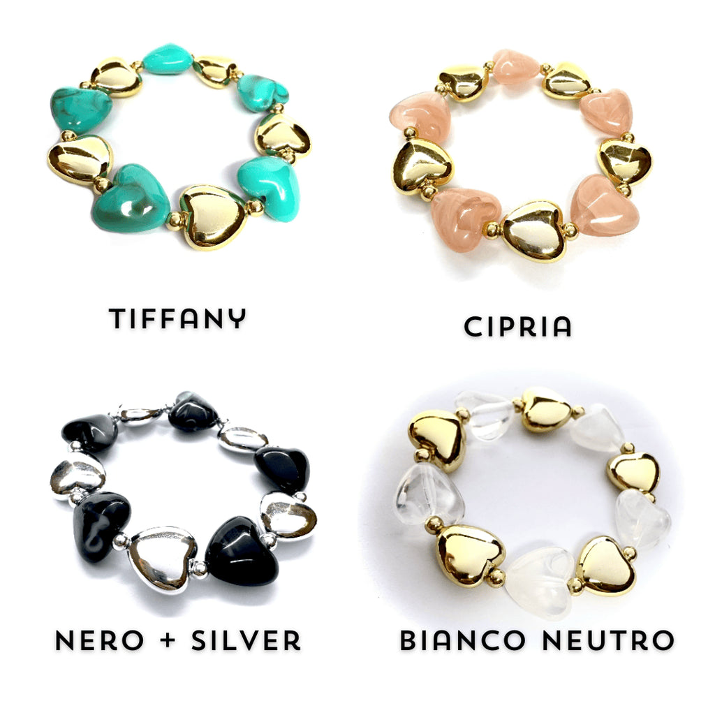 bracciale cuori
