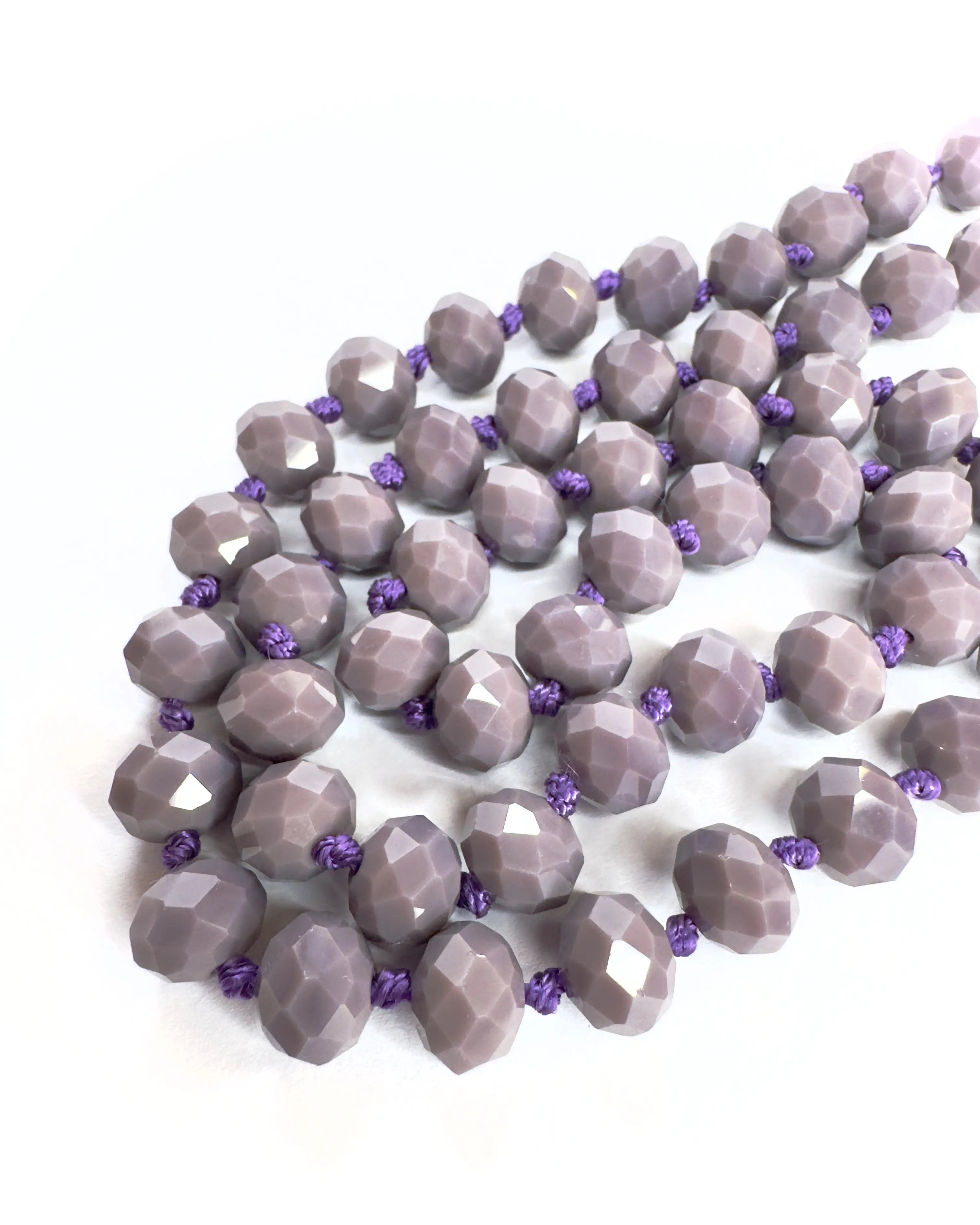 Collana lunga in vetro Cristallo