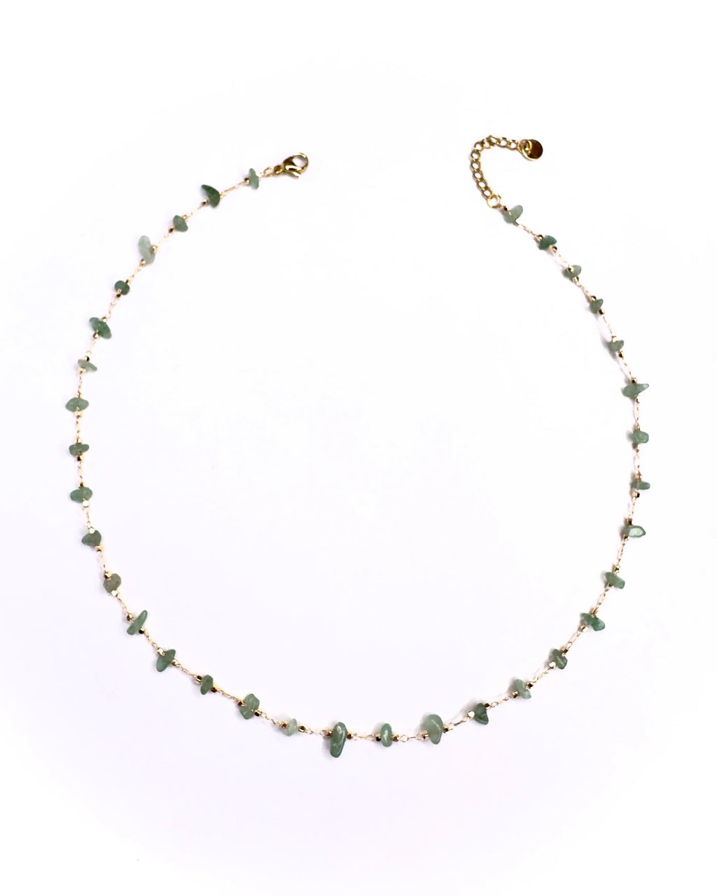 Collana girocollo pietrine chips