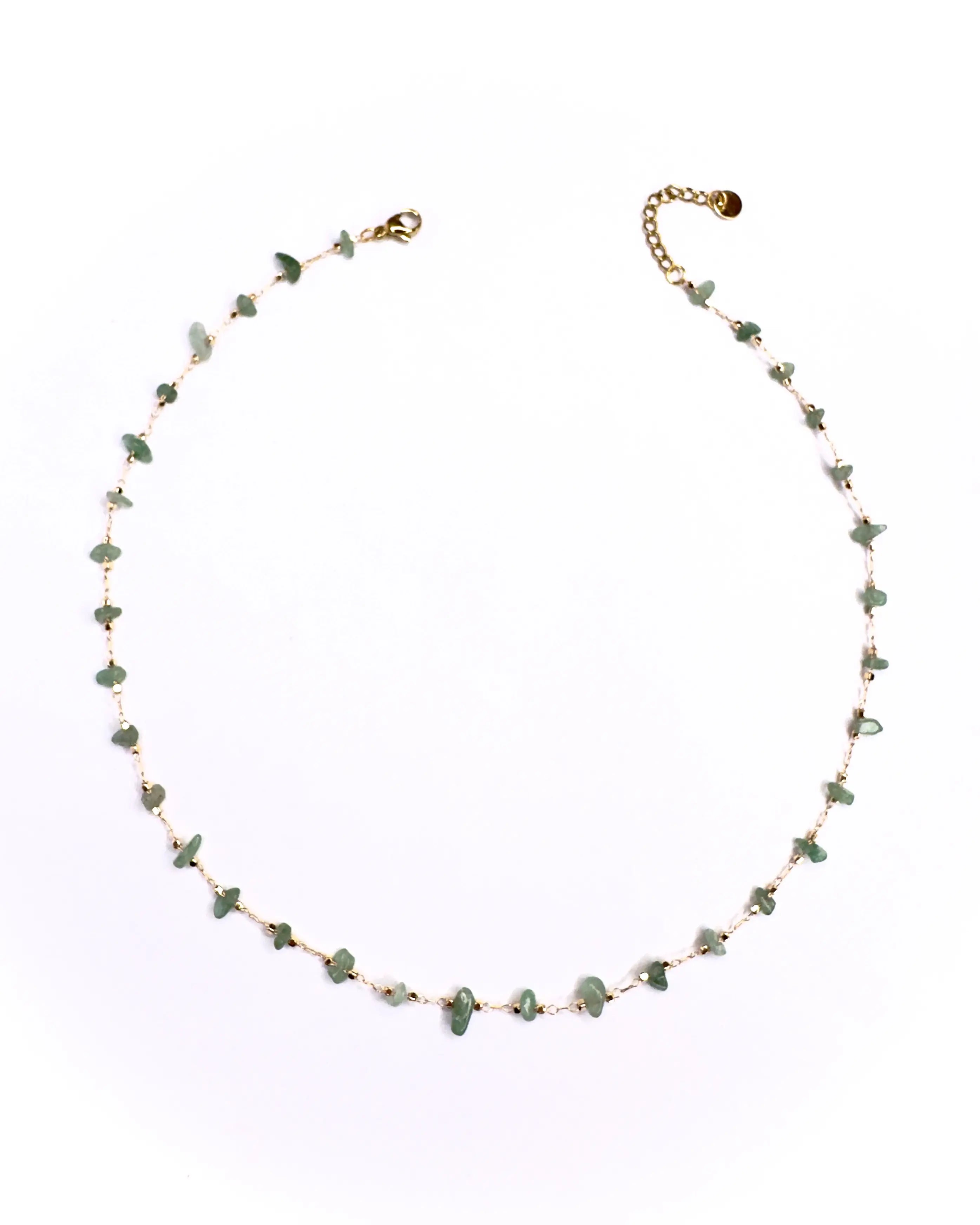 Collana girocollo pietrine chips