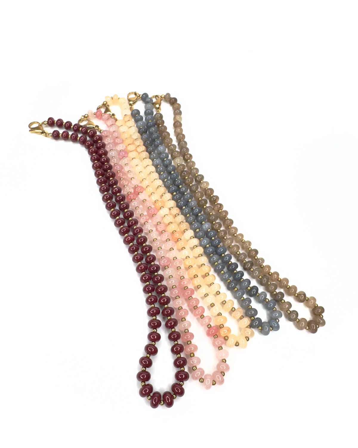 Collana girocollo rondelle Organic