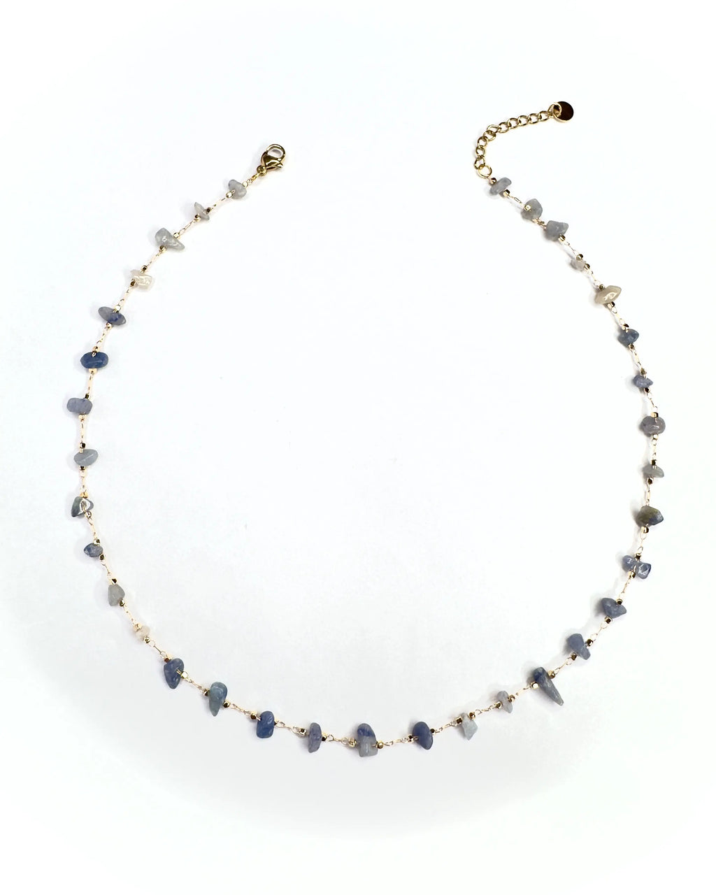 Collana girocollo pietrine chips