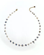 Collana girocollo pietrine chips