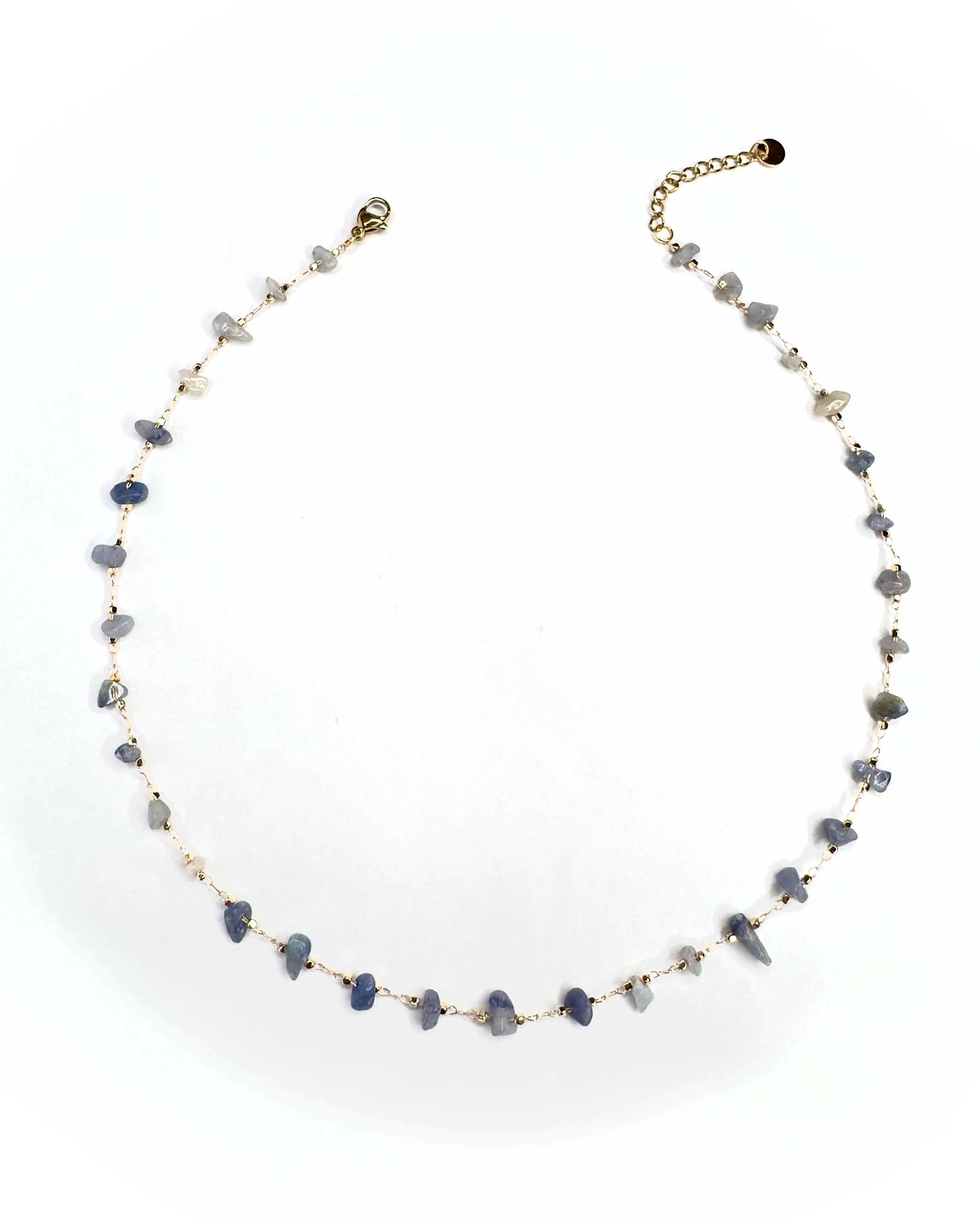 Collana girocollo pietrine chips