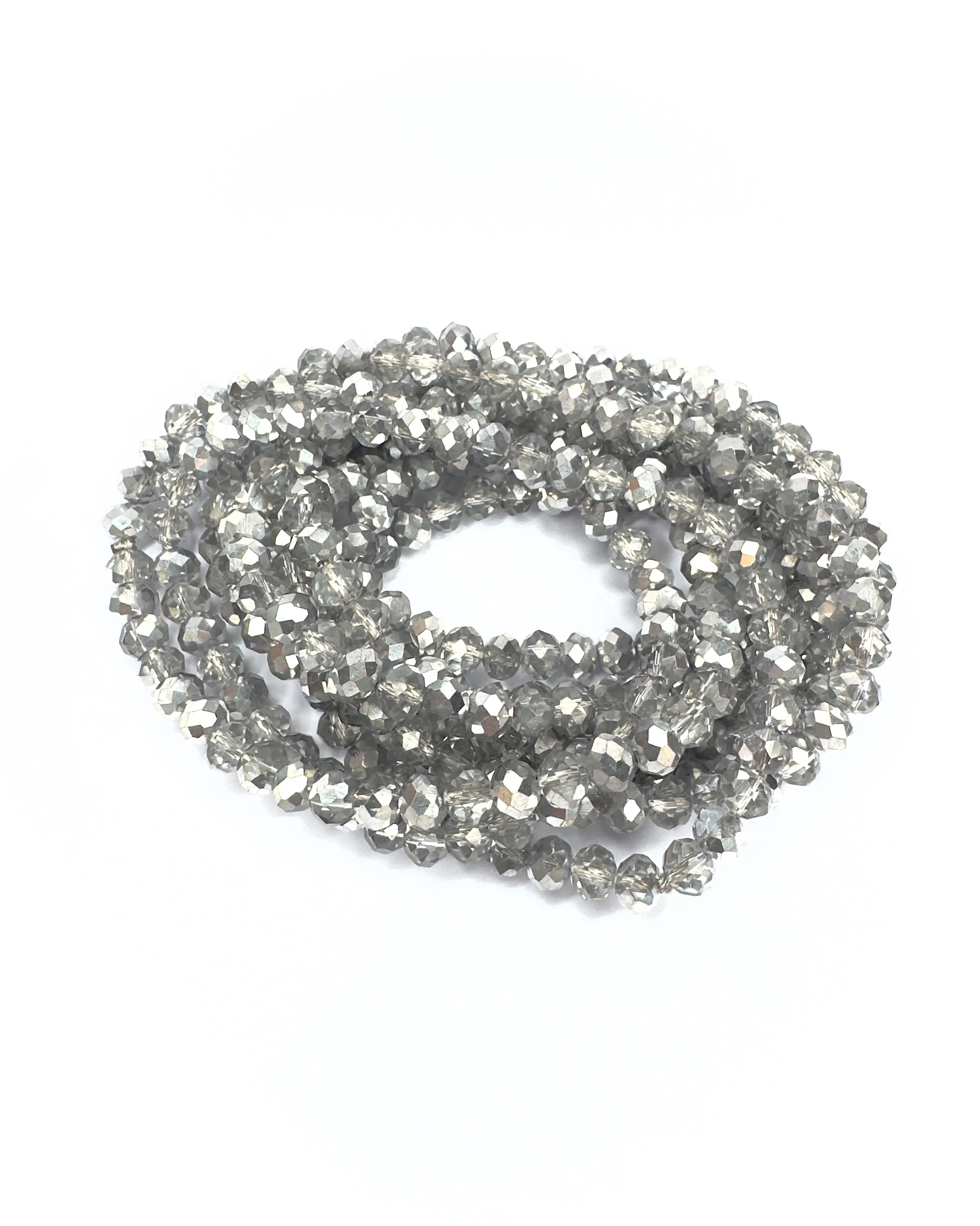 Collana Lunga in vetro cristallo Pure
