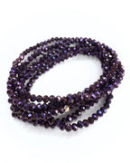 Collana lunga in vetro cristallo Essential