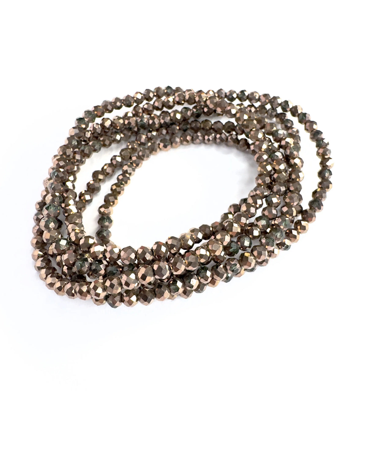 Collana lunga in vetro cristallo Essential