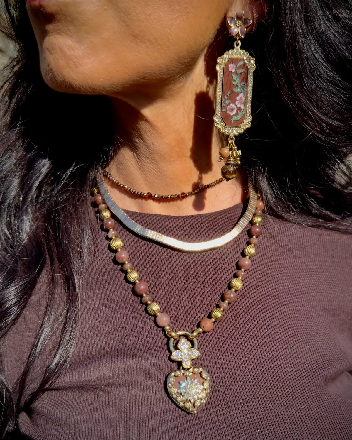 Collana Cuore del Deserto