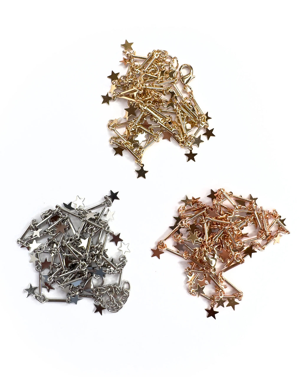 Collana lunga stelle Stardust