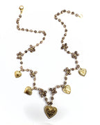 Collana Bisanzio Cuori Charms