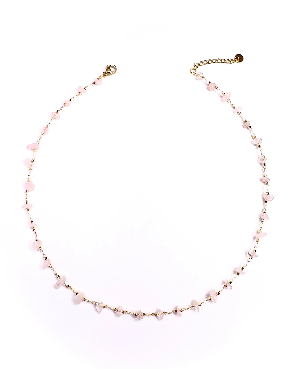 Collana girocollo pietrine chips