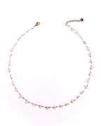 Collana girocollo pietrine chips