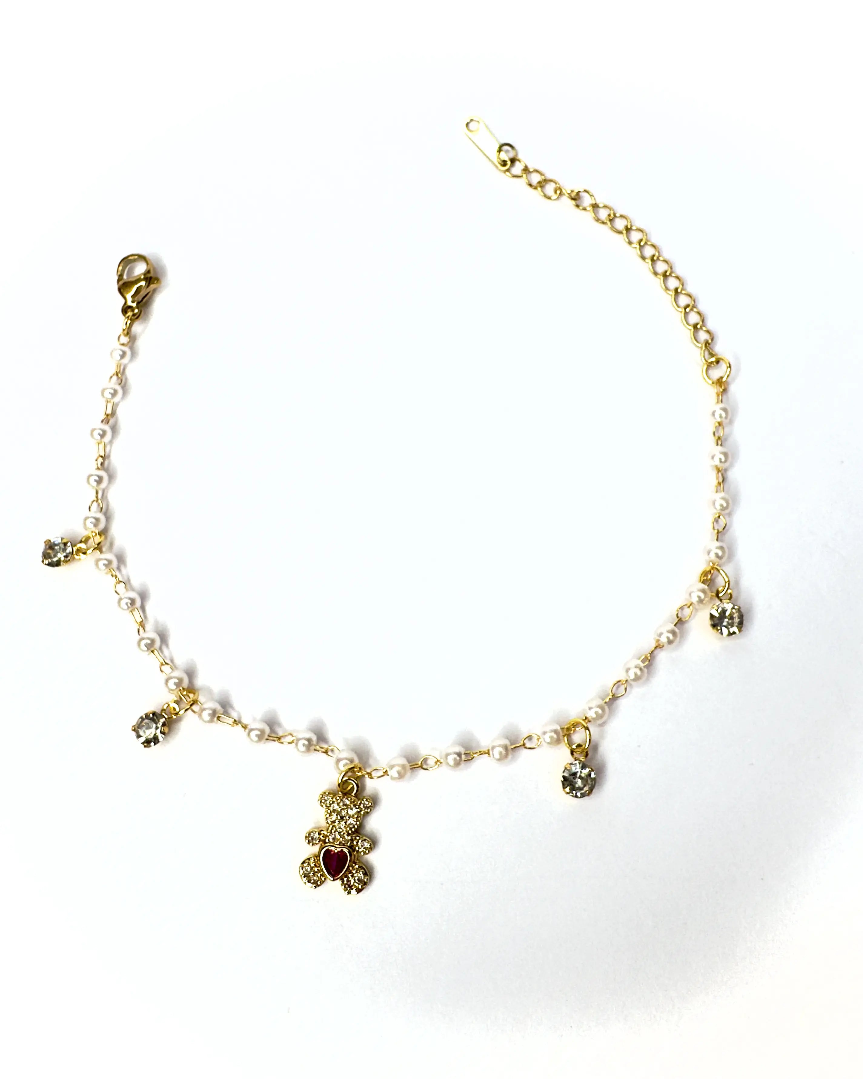 Bracciale teddy perline