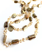 Collana riflessi di seta