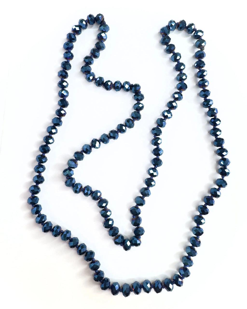 Collana lunga in vetro Cristallo