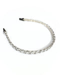 Cerchietto catena argento