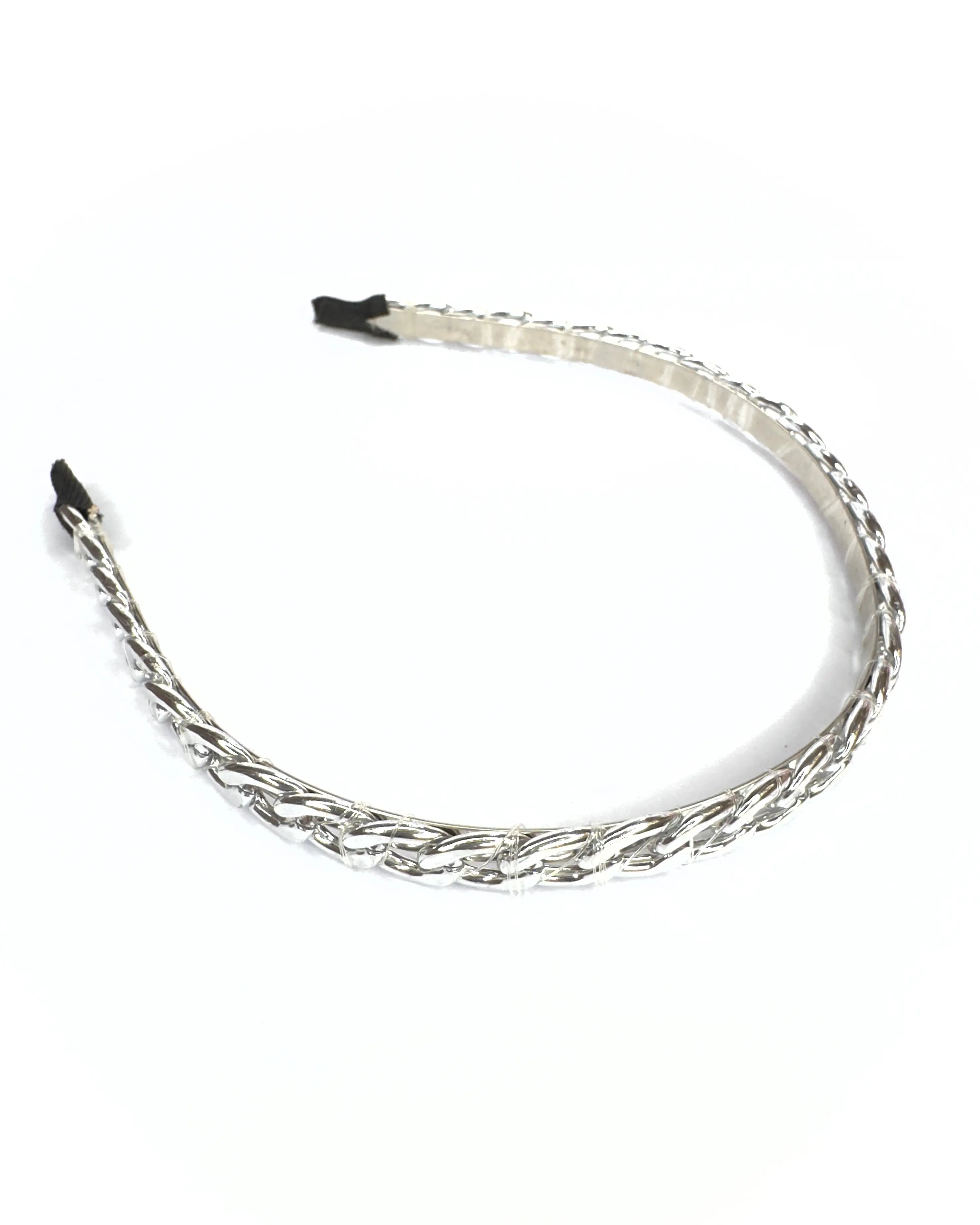Cerchietto catena argento
