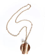 Collana lunga Conchiglia e perla