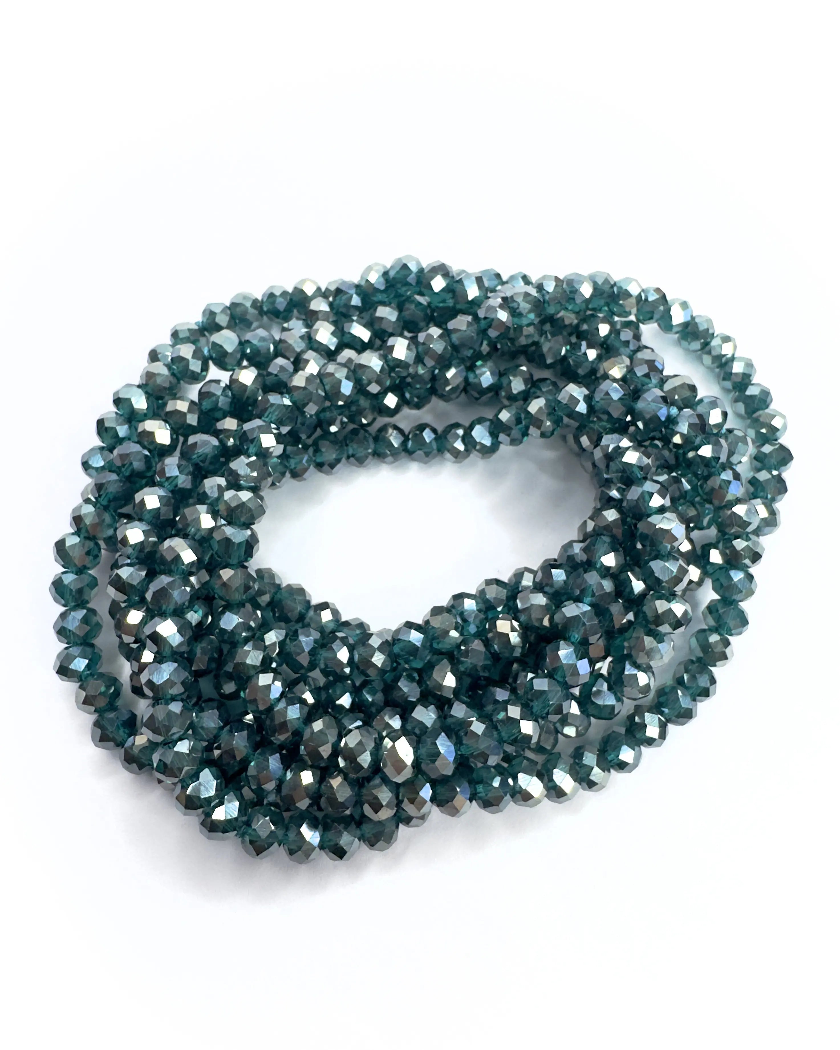 Collana Lunga in vetro cristallo Pure