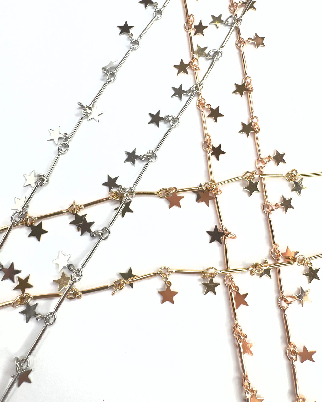 Collana lunga stelle Stardust