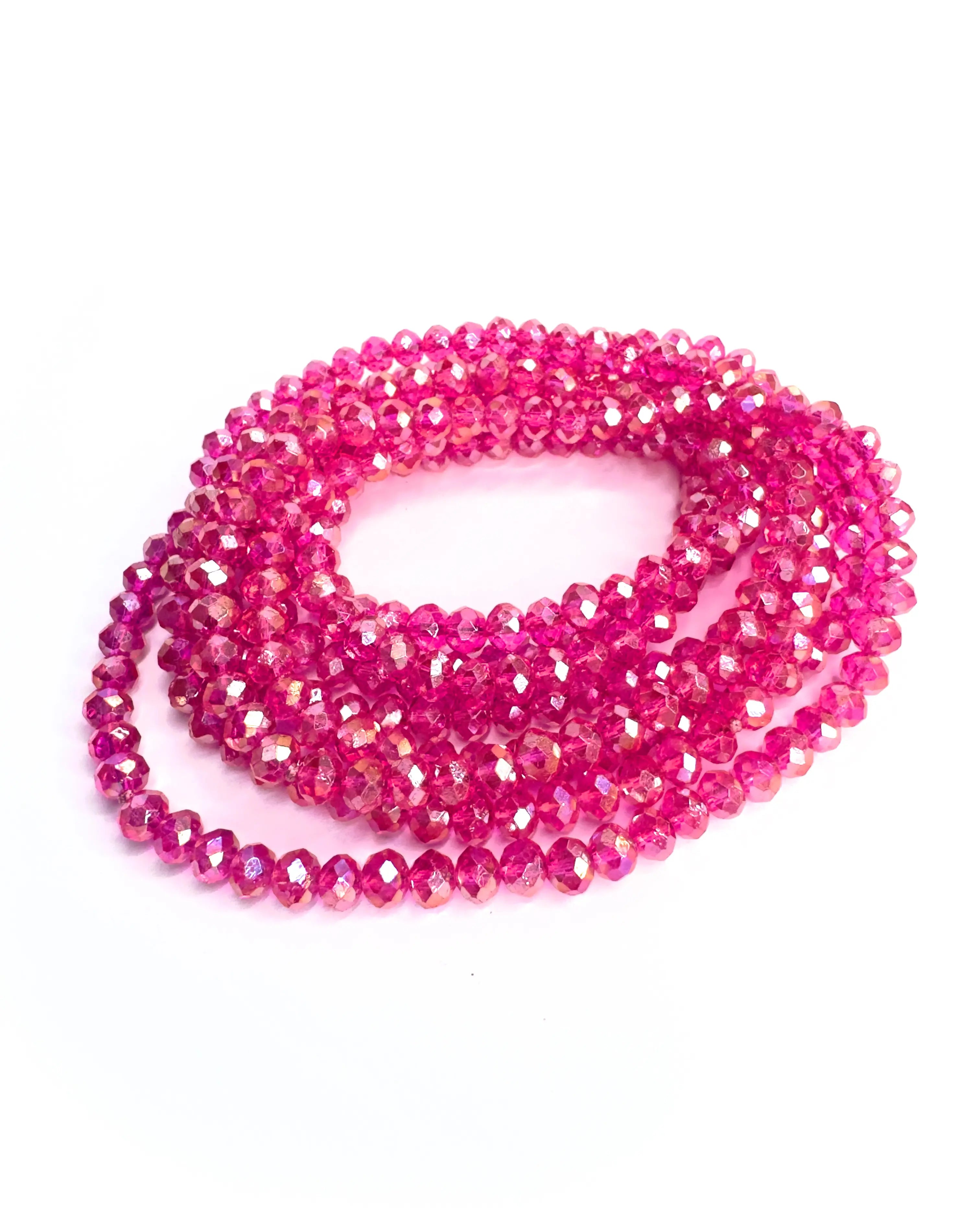 Collana Lunga in vetro cristallo Pure