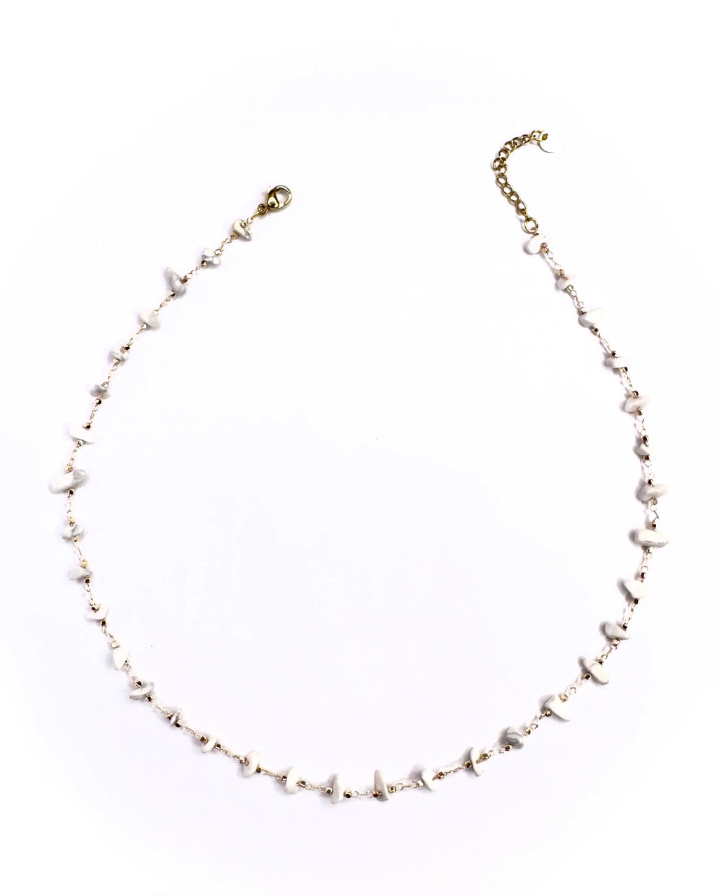 Collana girocollo pietrine chips