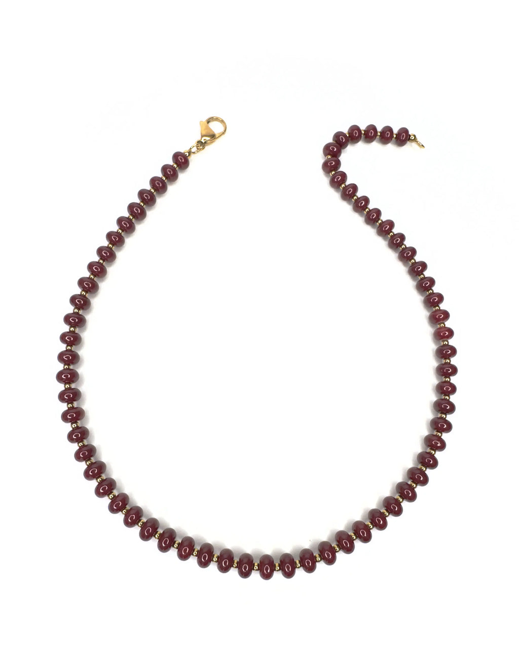 Collana girocollo rondelle Organic