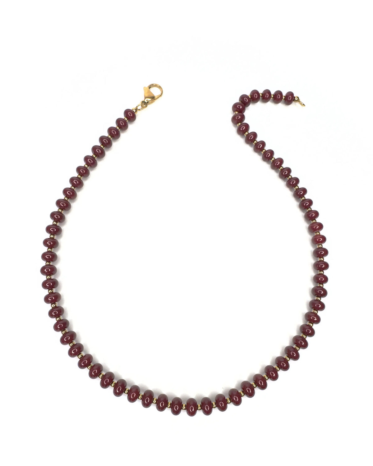 Collana girocollo rondelle Organic