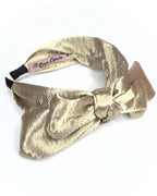 Cerchietto con fiocco modellabile